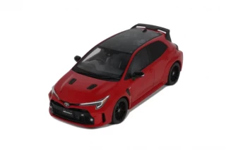 TOYOTA COROLLA GR CIRCUIT EDITION SUPERSONIC RED 2022 OttO mobile 1:18 Resinemodell (Türen, Motorhaube... nicht zu öffnen!)